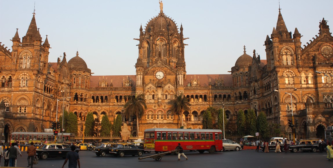 Voyage au Maharashtra, de Mumbai à Goa, gare de Bombay