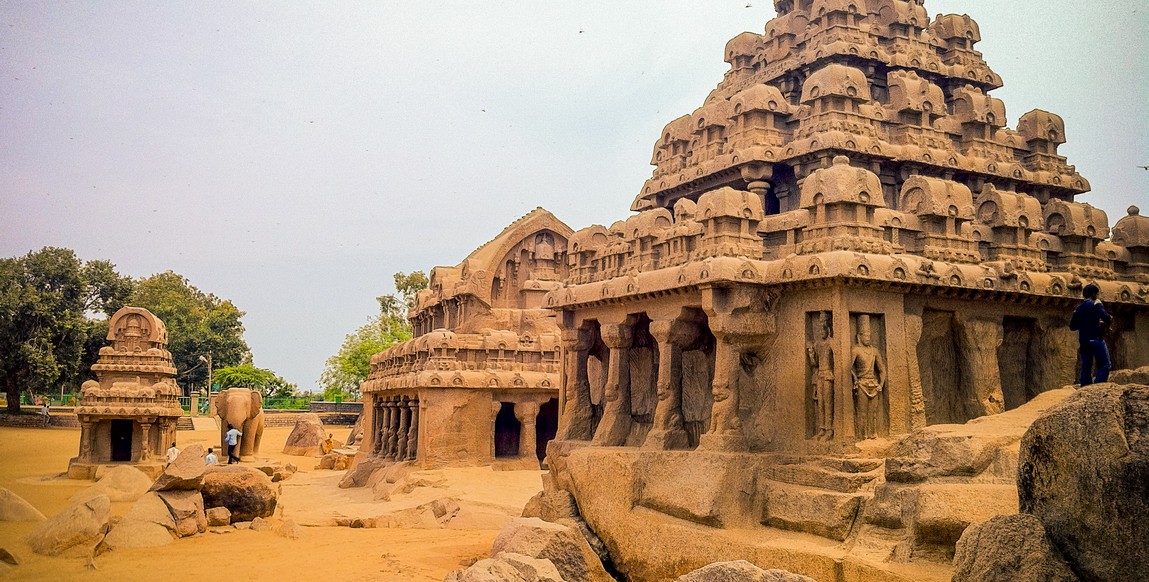 Voyage au Tamil Nadu, Mahabalipuram