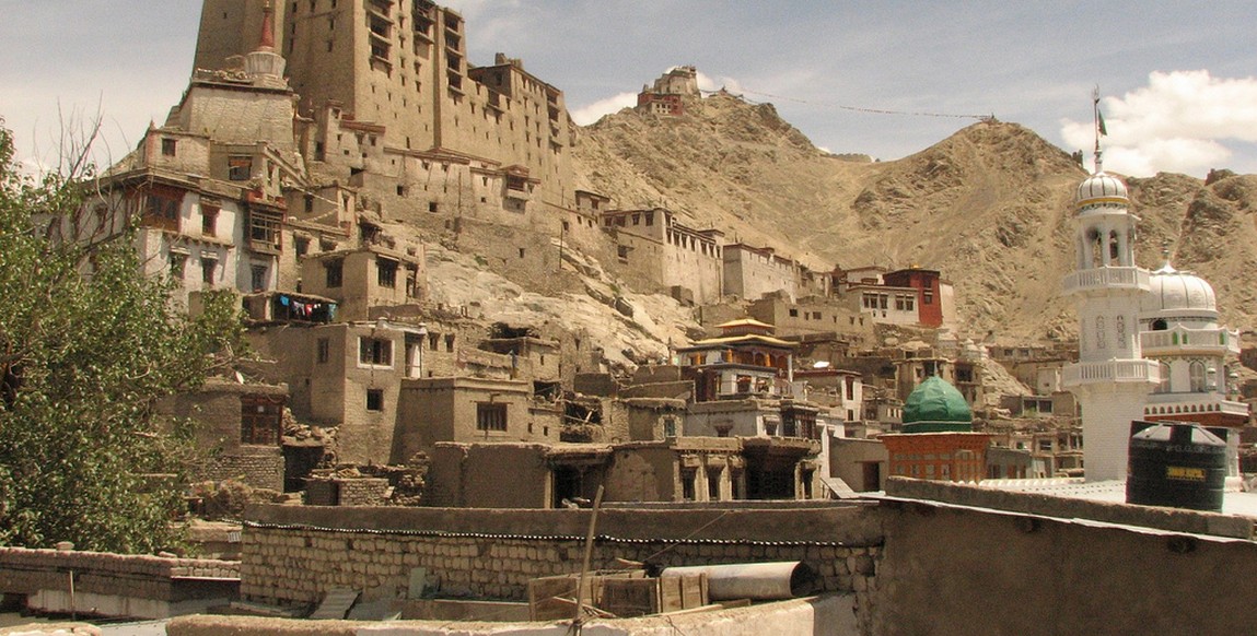 Voyage au Cachemire et Ladakh, Palais de Leh
