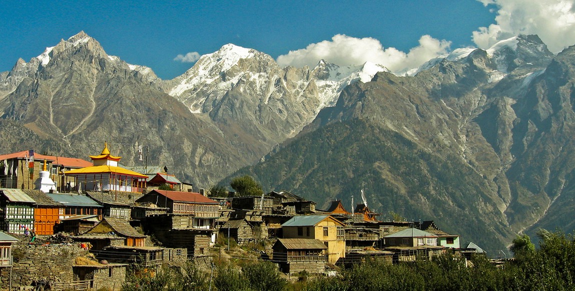 Voyage vallées du Kinnaur et Spiti, village de Kalpa