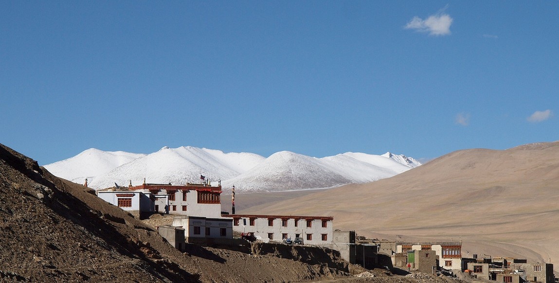 Voyage au Ladakh, paysage à Kordzo