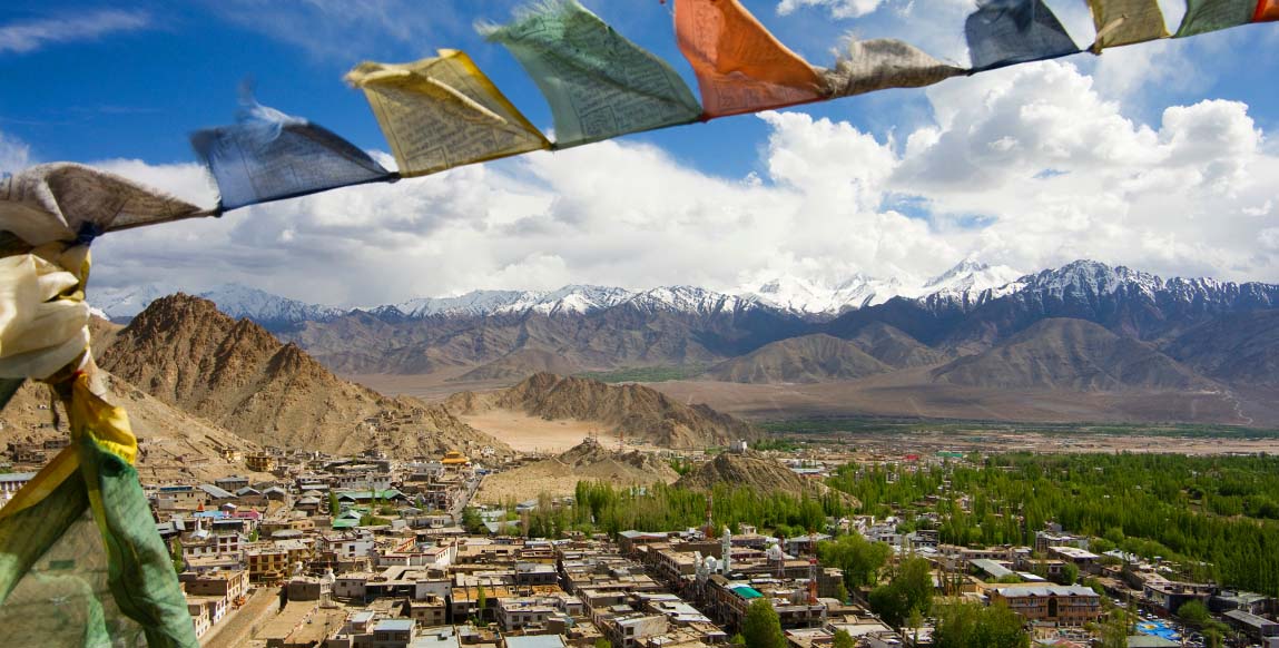 Voyage au Ladakh et Zanskar, environs de Leh, près du village de Saboo
