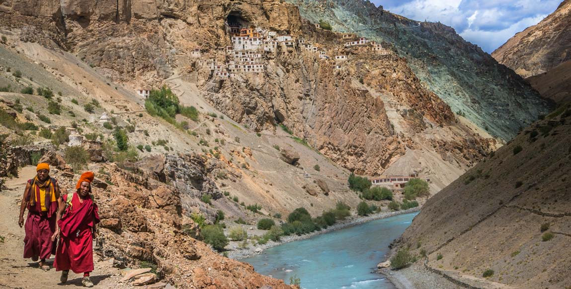 Voyage au Ladakh et Zanskar, sur la route du monastère de Phuktal