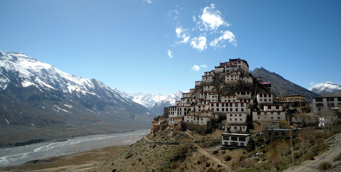 Trek en Himachal Pradesh, le Pin-Parvati Pass - monastère de Ki