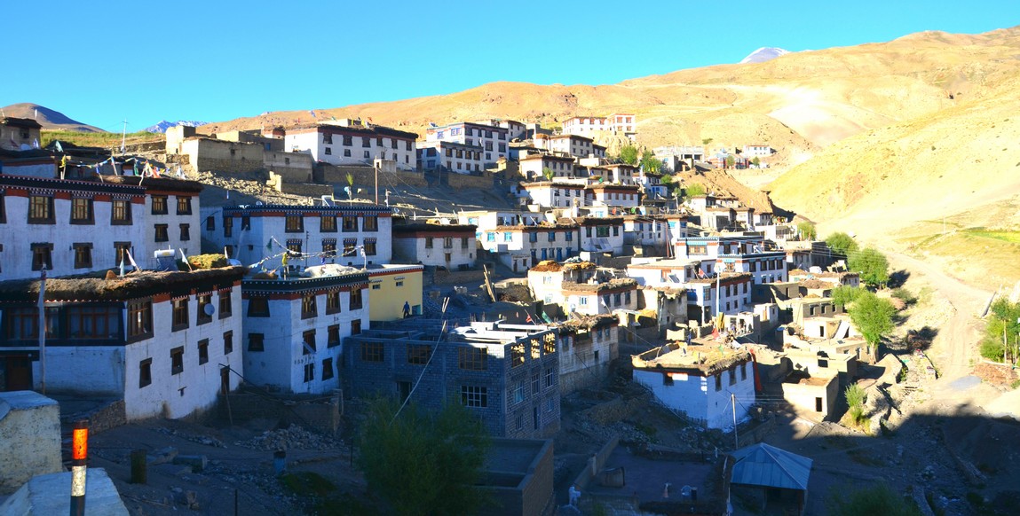 Trek en Himachal Pradesh, le Pin-Parvati Pass - Village de Kibber