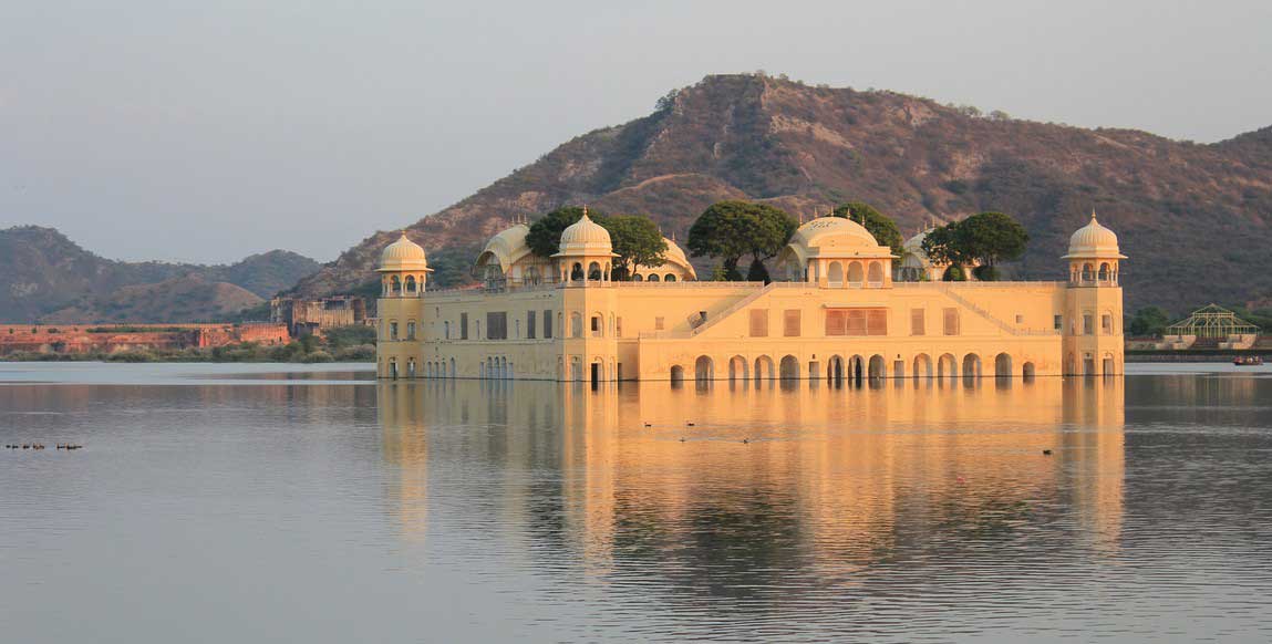 voyage au Rajasthan, palais flottant à Jaipur