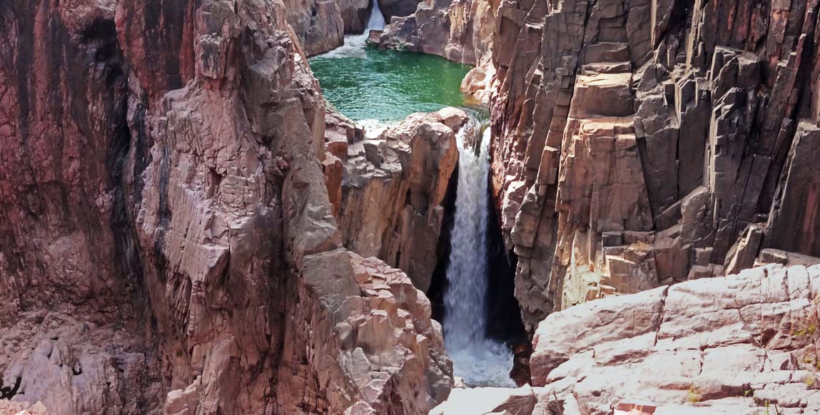 voyage au Rajasthan Inde du nord, Chutes de Raneh près de Khajuraho