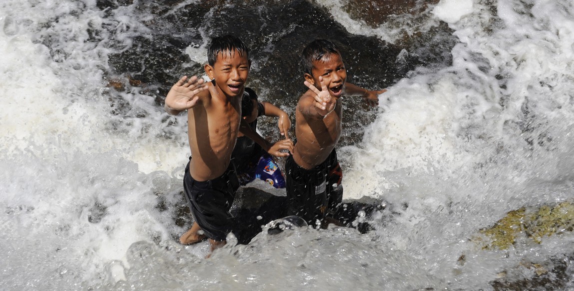 Voyage au Laos, dans les cascades de Kuang Si