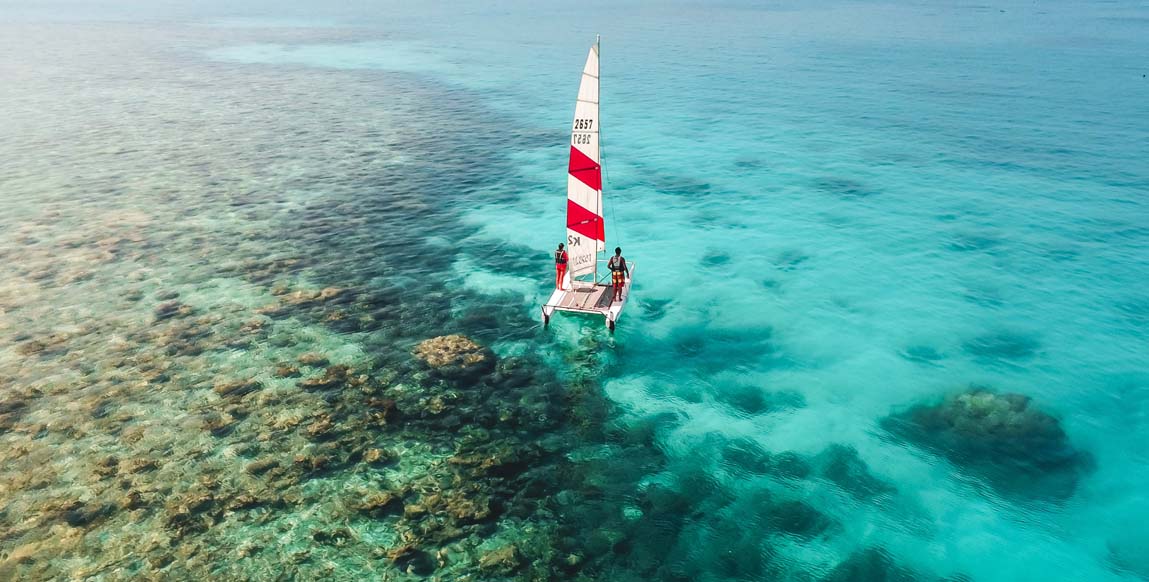Voyage Maldives, Rihiveli the dream - lagon