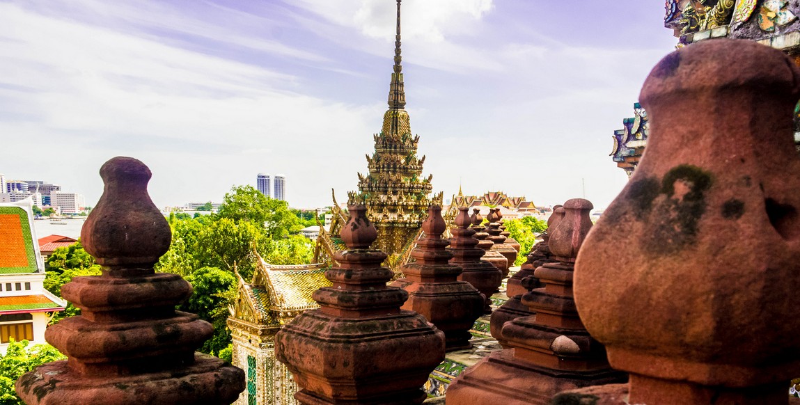 Voyage à Bangkok, temple de Bangkok