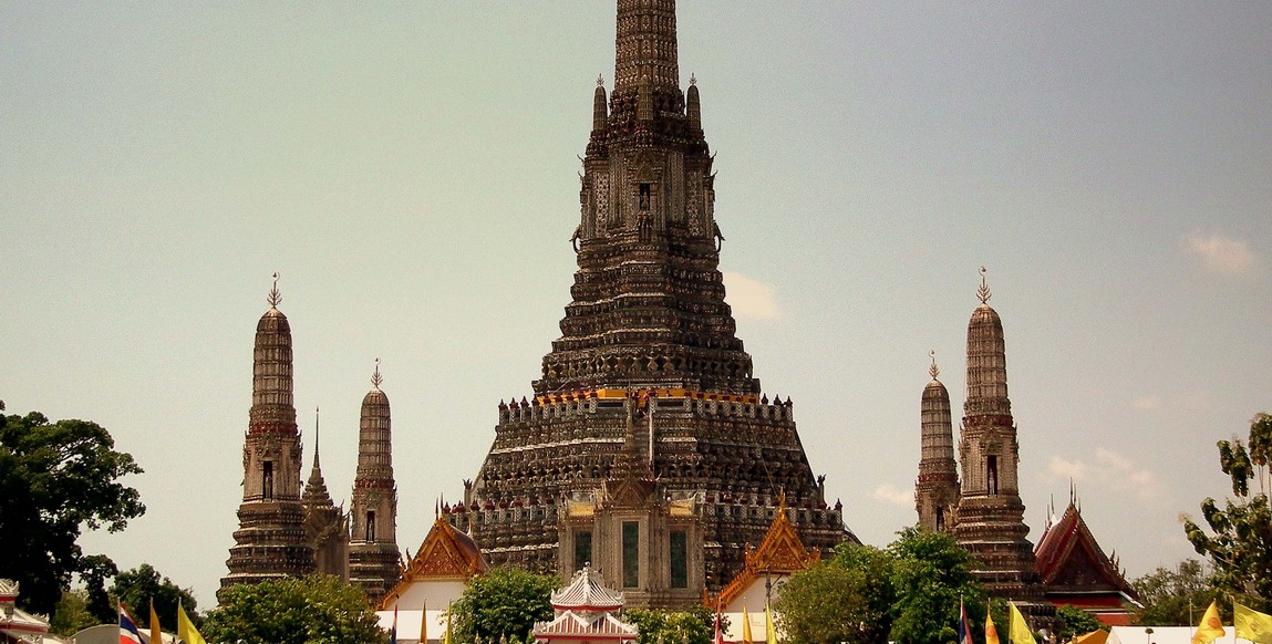 Voyage en thaïlande authentique, le Wat Arun à Bangkok