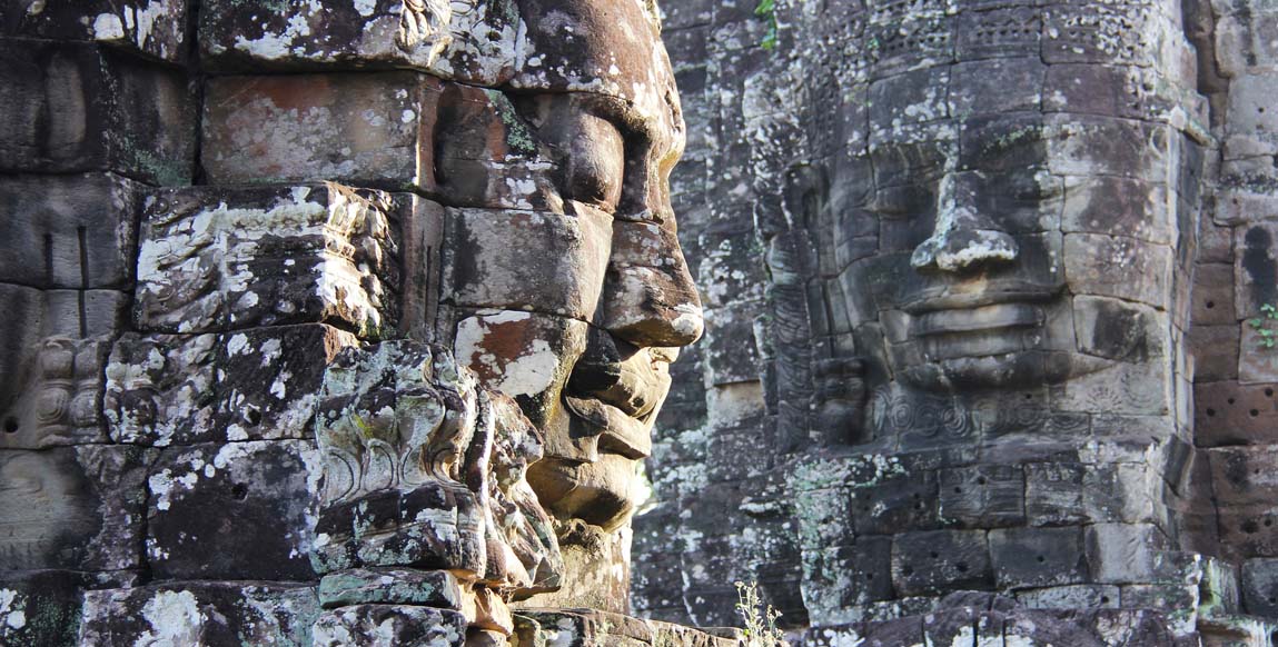 Voyage Thaïlande et Cambodge, temple Bayon à Angkor