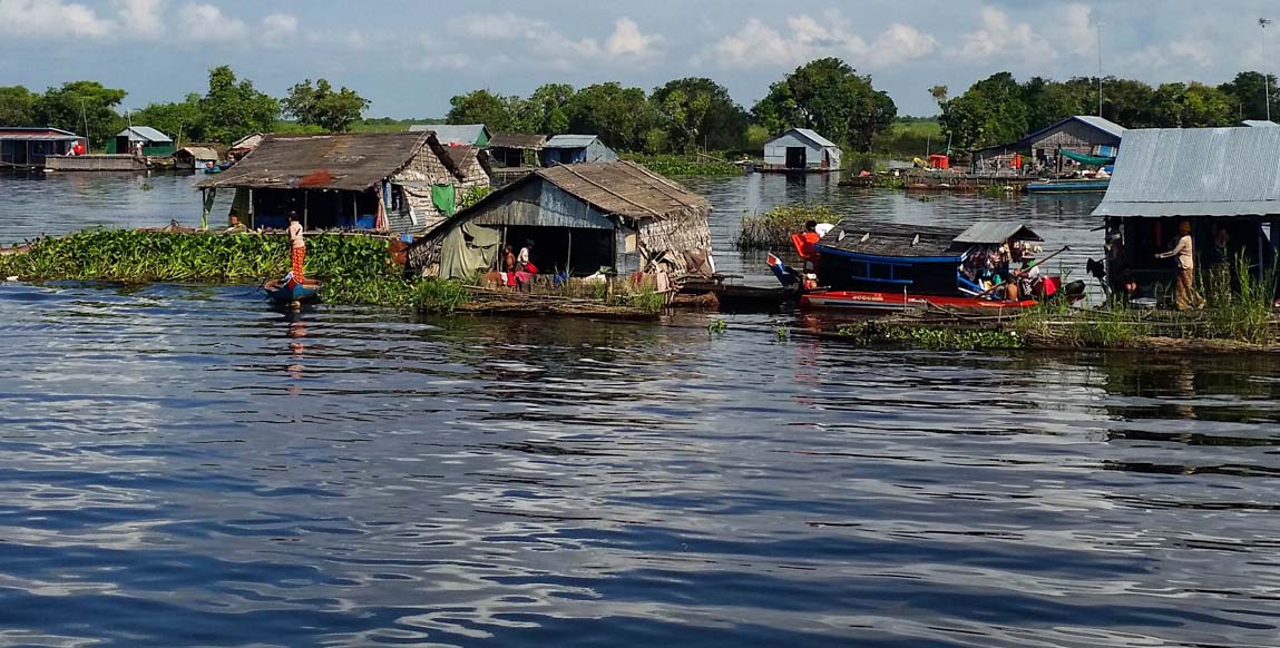 Voyage Thaïlande et Cambodge, ville flottante à Battambang