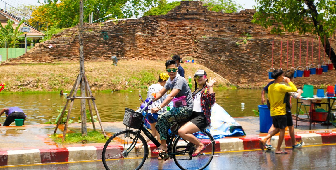 Voyage en thaïlande en famille, Vélo à Chiang Mai