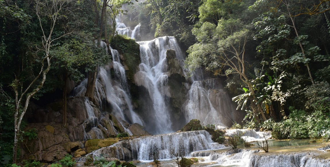 Voyage Thaïlande Laos, Cascades de Khuang Xi