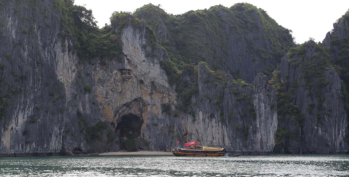 Voyage au Vietnam, de la baie Lan Ha à Saigon, Baie Lan Ha