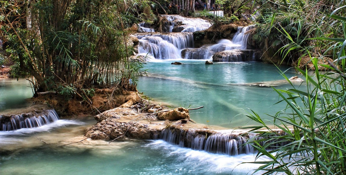 voyage Laos Cambodge Vietnam - Cascades de Kuang Si près de Luang Prabang