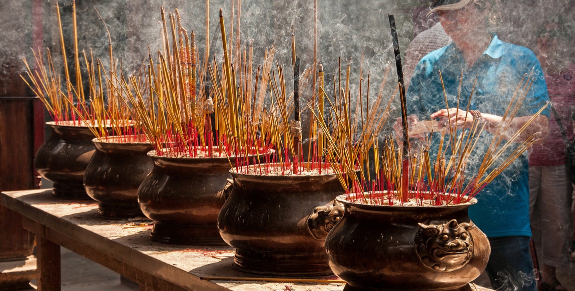 voyage Vietnam et Cambodge - Temple à Saigon